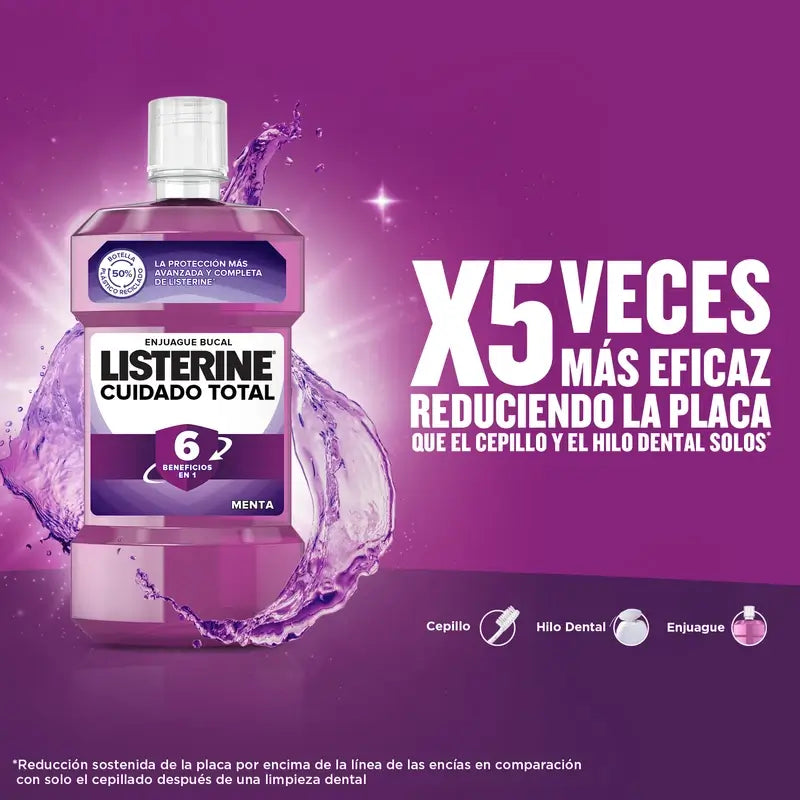 Rinçage buccal LISTERINE Total Care, 500 ml