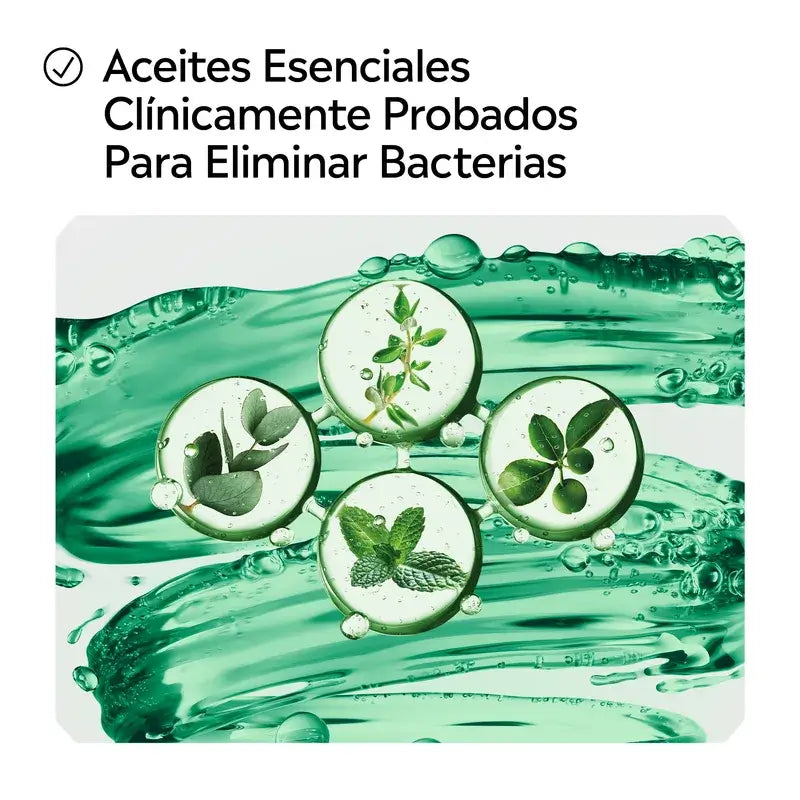Rince-bouche Listerine pour la protection des dents et des gencives, menthe fraîche, 500 ml