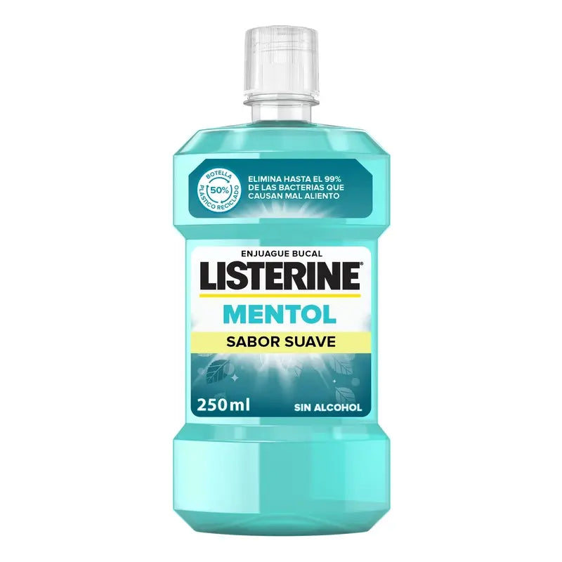 Listerine, bain de bouche au menthol, 250 ml