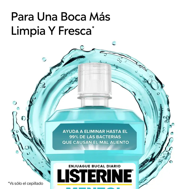 Listerine, bain de bouche au menthol, 250 ml