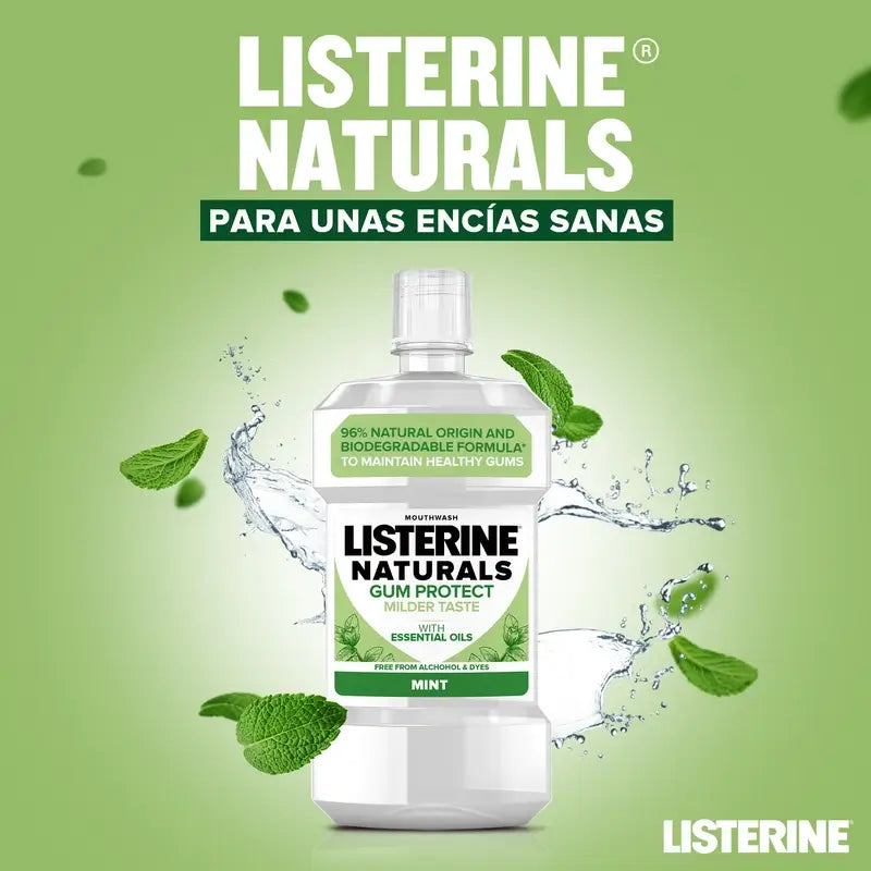 Rince-bouche Gingiva de Listerine Naturals, 500 ml