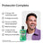 Rince-bouche Listerine pour la protection des dents et des gencives, menthe fraîche, paquet de 2X1L