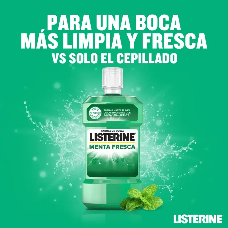 Rince-bouche Listerine Menthe fraîche, 500 ml