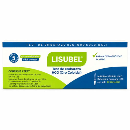 Test de grossesse Lisubel, 1 test
