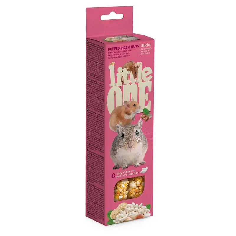 Littleone Sticks Rice Sticks Puffed Dry Rice Hamster Rat 8X110Gr