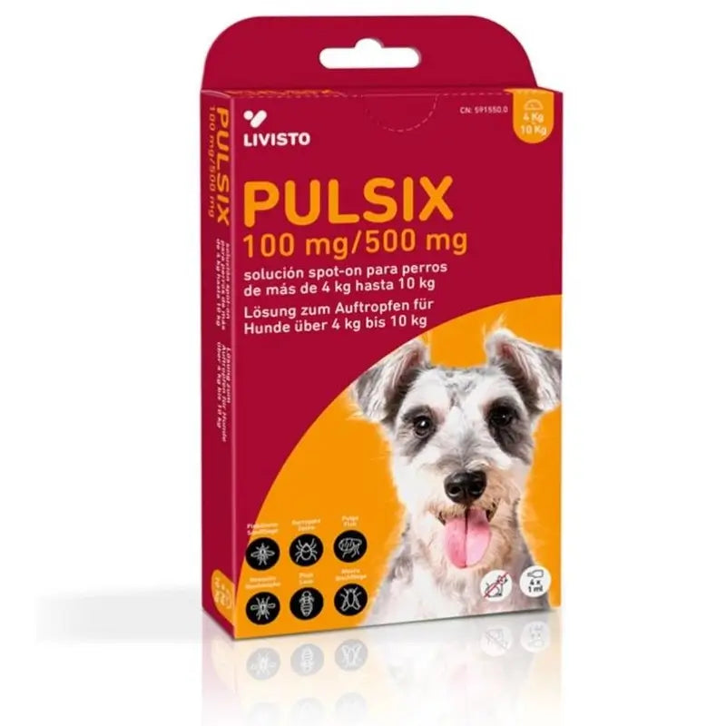 Livisto Pulsix 4-10 kg, 4 pipettes