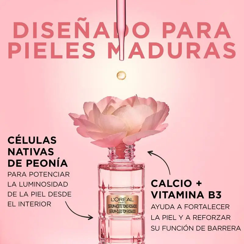 L'Oréal Paris Golden Age Perfect Pink Sérum anti-âge.