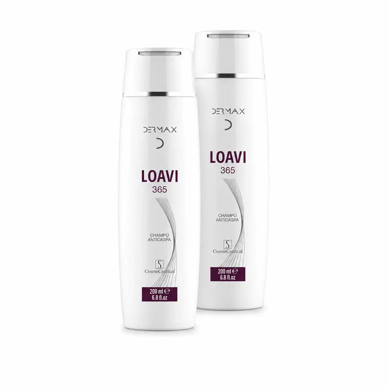 Loavi 365 Shampooing anti-chute, lot de 2 x 200 ml