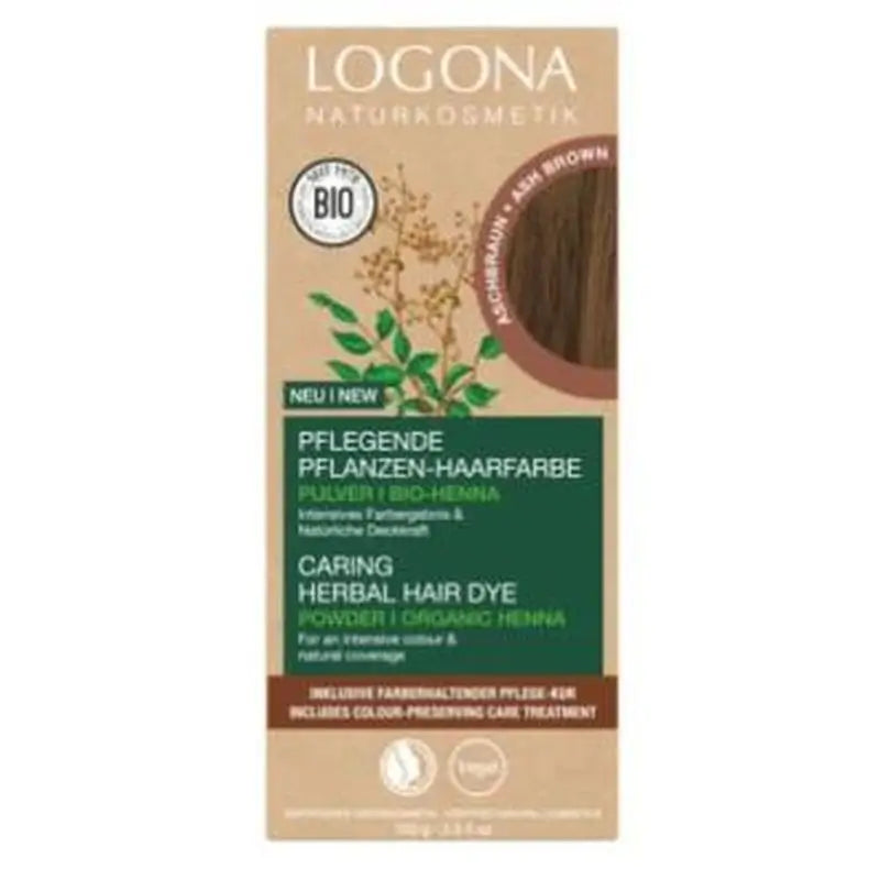 Logona Chestnut Ash Vegetable Colouring 080 100Gr.