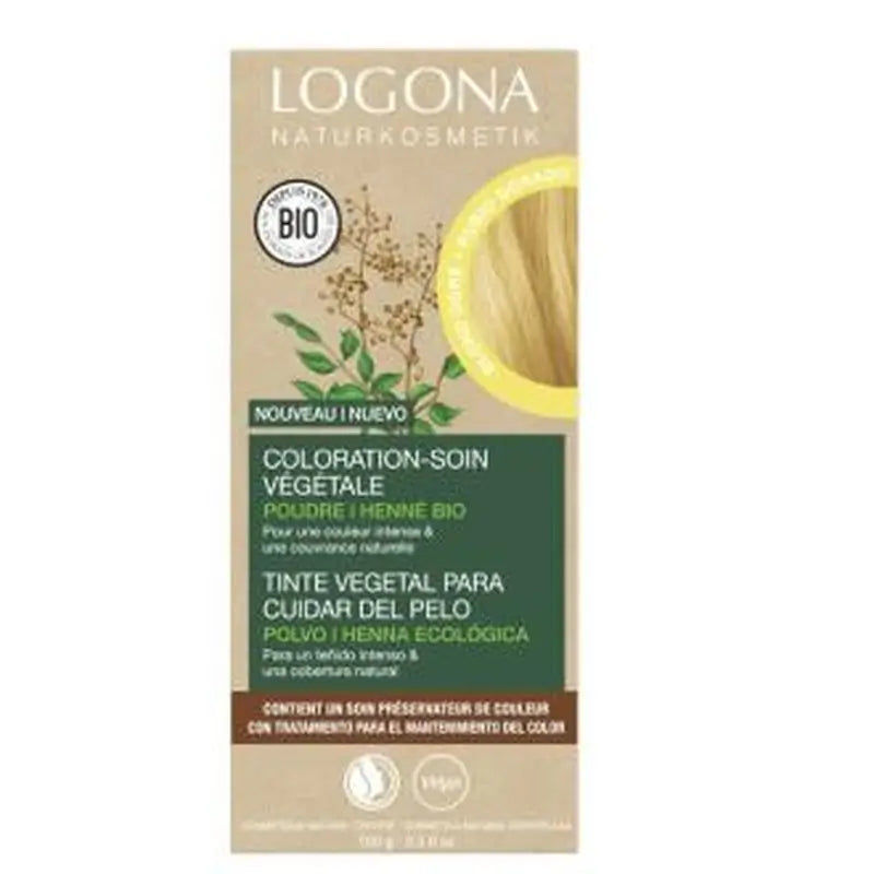 Logona Golden Blonde Vegetal Colouring 115Gr. Bio Vegan