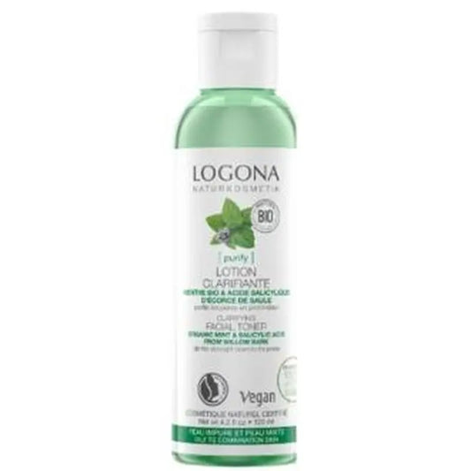 Logona Purifying Toner Peppermint-Salicylic Acid 125Ml.