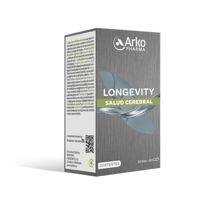 Longevity Cerebral, 60 comprimés