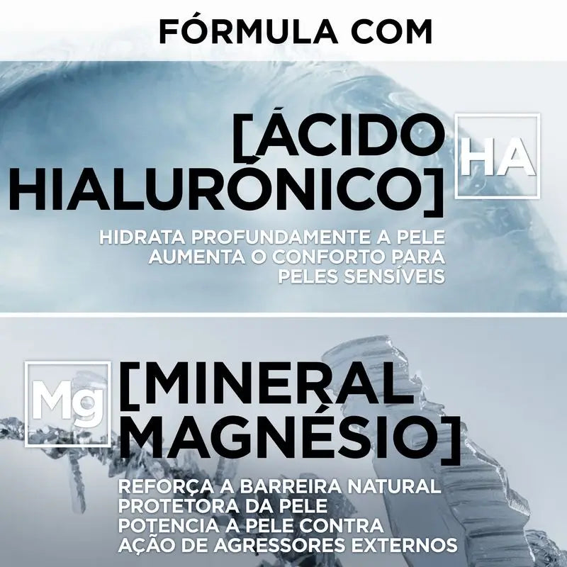 L'Oréal Paris Men Expert Crème Hydratante Hypoallergénique : Magnésium Minéral & Acide Hyaluronique