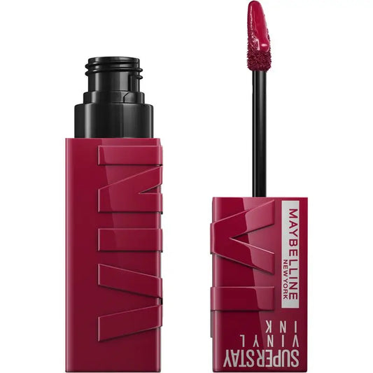 Maybelline New York Super Stay Vinyl Ink Proof Gloss Lipstick, 30 UNRIVALED