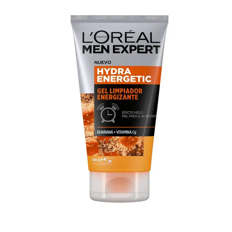 L'Oréal Paris Men Expert Hydra Energetic Gel Nettoyant Energisant pour Homme - 150 Ml