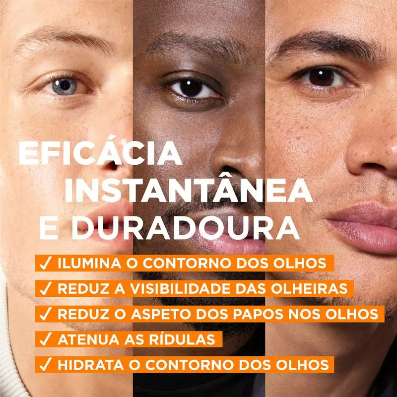 L'Oréal Paris Men Expert Hydra Energetic Roll-On Eyes Ice Effect Anti-Bags & Anti-Cernes Pour Homme - 10 Ml