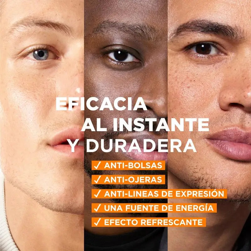L'Oréal Paris Men Expert Hydra Energetic Roll-On Eyes Ice Effect Anti-Bags & Anti-Cernes Pour Homme - 10 Ml