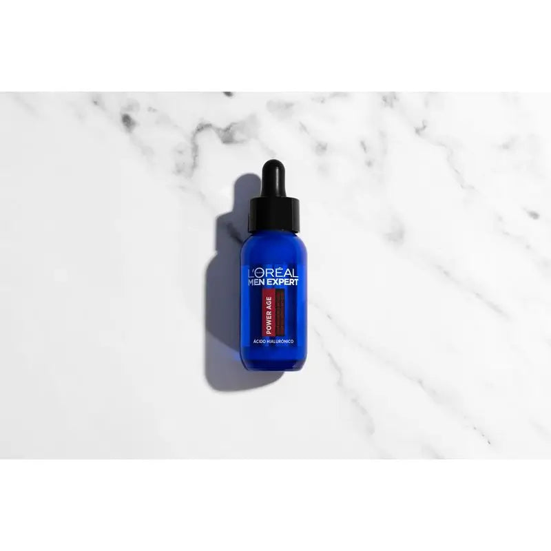L'Oréal Paris Men Expert Power Age Serum : Anti-âge avec acide hyaluronique, réduit les rides