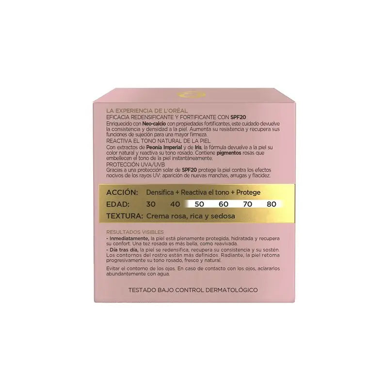 L'Oréal Paris Age Perfect Golden Age Sun Protection Day Cream Spf 20 Peaux matures et ternes