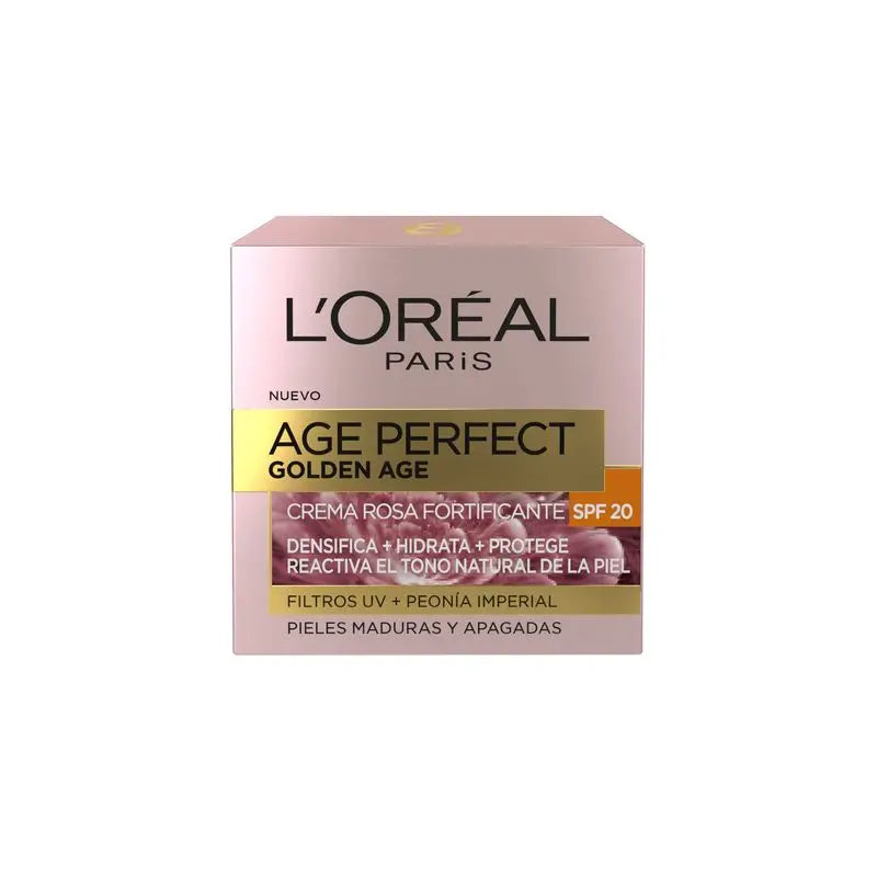 L'Oréal Paris Age Perfect Golden Age Sun Protection Day Cream Spf 20 Peaux matures et ternes