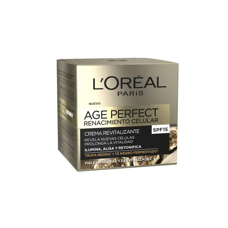 L'Oréal Paris Age Perfect Cellular Renaissance Revitalising Sunscreen Day Cream Spf15 50Ml