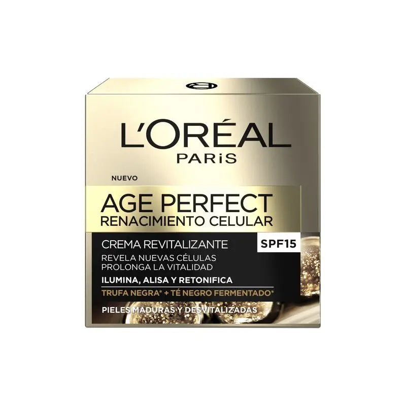 L'Oréal Paris Age Perfect Cellular Renaissance Revitalising Sunscreen Day Cream Spf15 50Ml