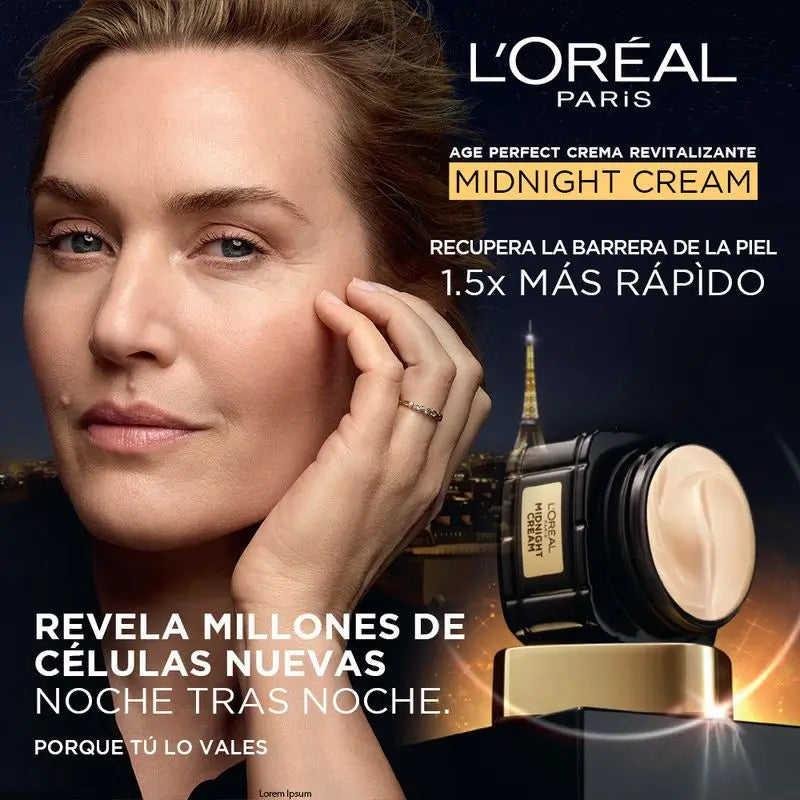 L'Oréal Paris Age Perfect Cellular Renaissance : Crème revitalisante avec complexe antioxydant, 50 ml