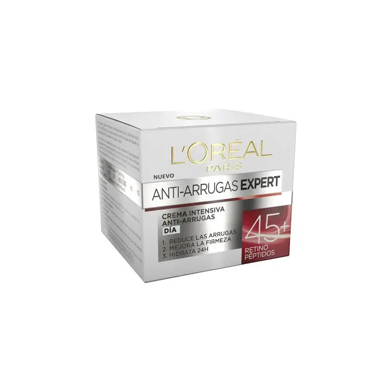 L'Oréal Paris Anti-Rides Expert Crème de Jour Hydratante +45 ans - 50Ml