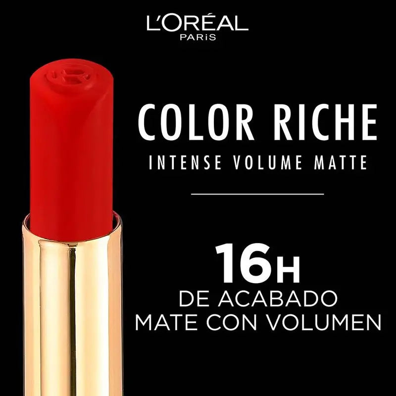 L'Oréal Paris Rouge à lèvres Color Riche Volume Intense Matte Shade 336 Rouge Avant-Ga