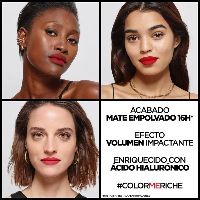L'Oréal Paris Rouge à lèvres Color Riche Volume Intense Matte Shade 336 Rouge Avant-Ga