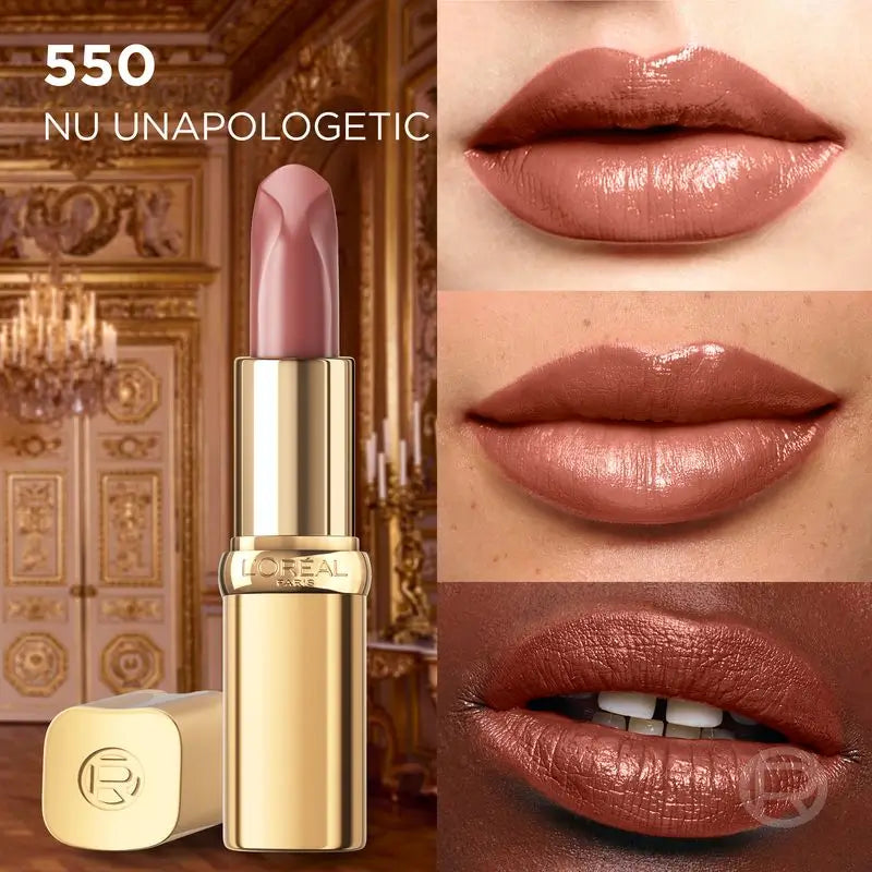 L'Oréal Paris Rouge à lèvres Color Riche Nudes Of Worth Satin Shade 550 Nude Unapologetic