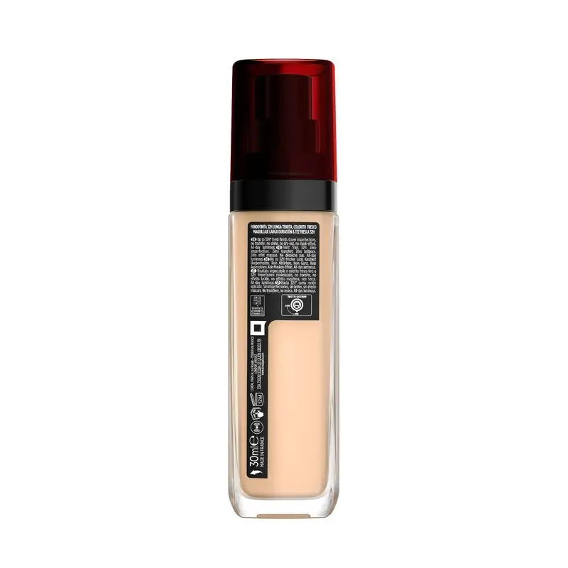 L'Oréal Paris Fond de teint Infaillible 32H Freshwear 30Ml Shade 100
