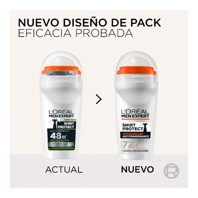 L'Oréal Paris Déodorant Roll-On Anti-Points pour Homme 48H, 50ml