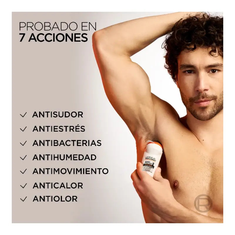 L'Oréal Paris Déodorant Roll-On Anti-Points pour Homme 48H, 50ml
