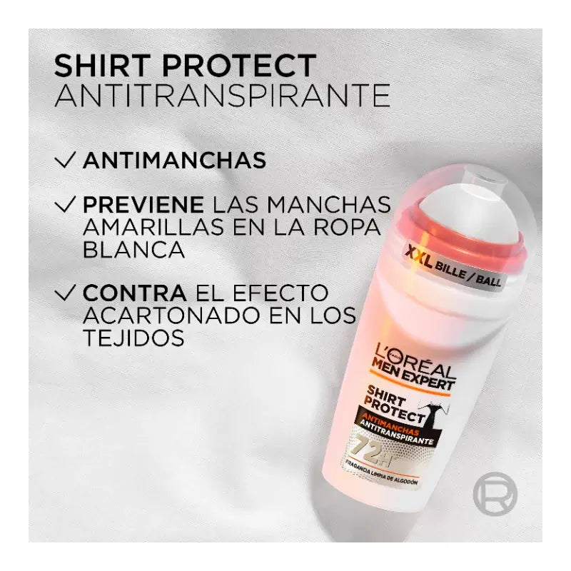 L'Oréal Paris Déodorant Roll-On Anti-Points pour Homme 48H, 50ml
