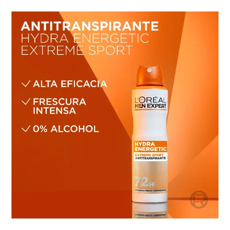 L'Oréal Paris Homme Hydra Energetic Sport Déodorant Spray 150 ml