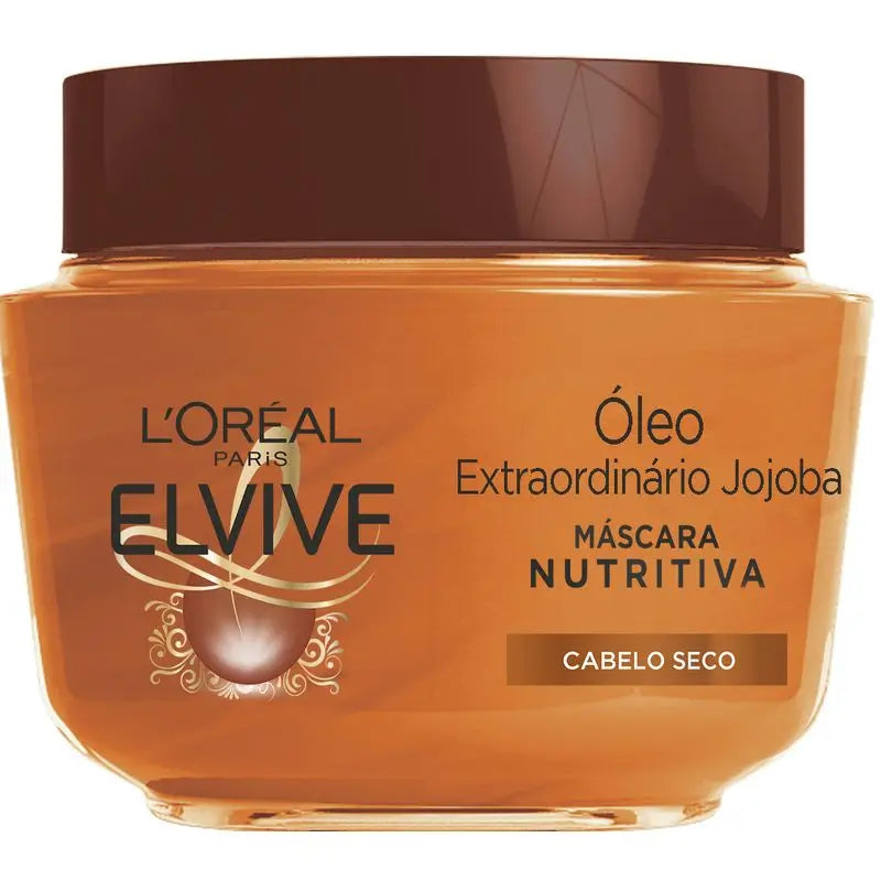 L'Oréal Paris Elvive Extraordinaire Nourrissant Huile de Jojoba Macarilla Huile Nourrissante Pour Cheveux Secs 310 Ml