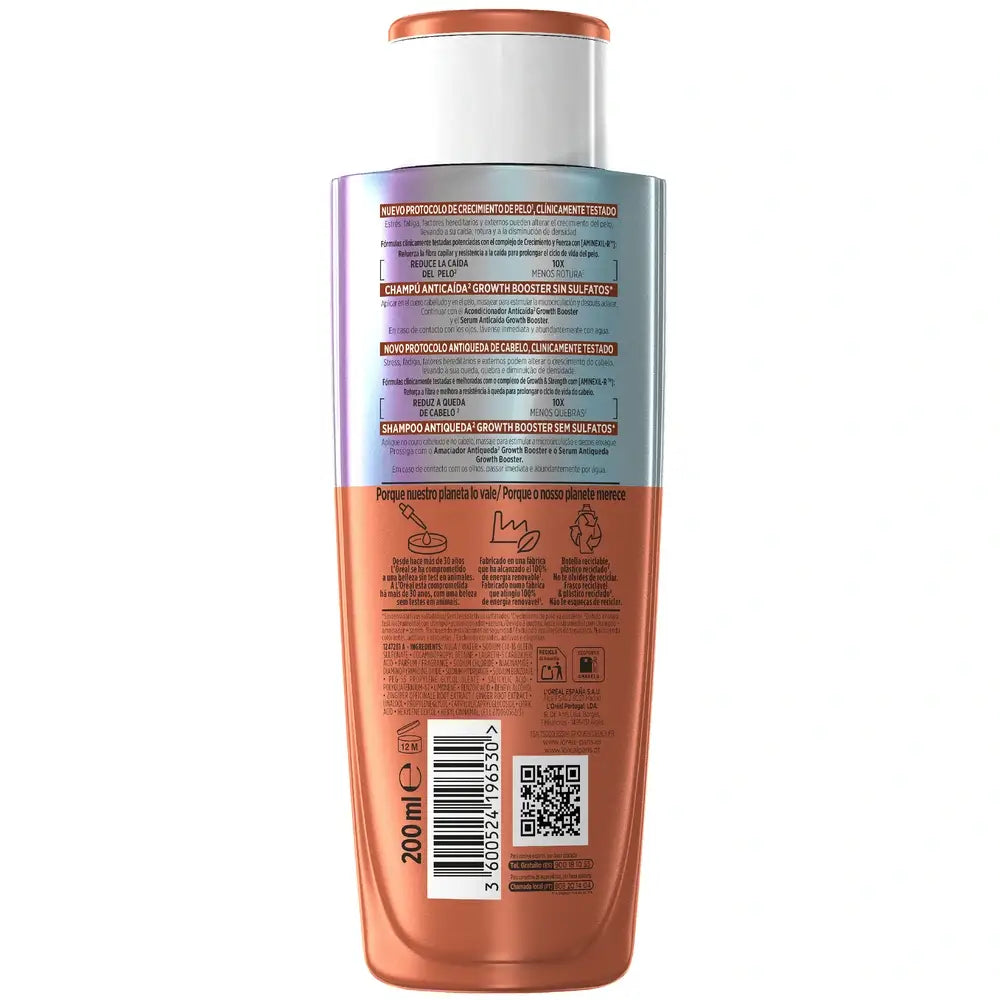 L'Oréal Paris Elvive Growth Booster Shampooing anti-chute, 200 ml