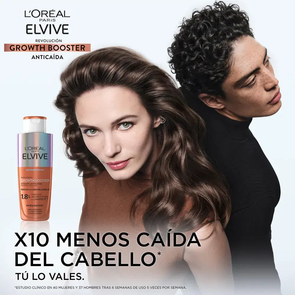 L'Oréal Paris Elvive Growth Booster Shampooing anti-chute, 200 ml