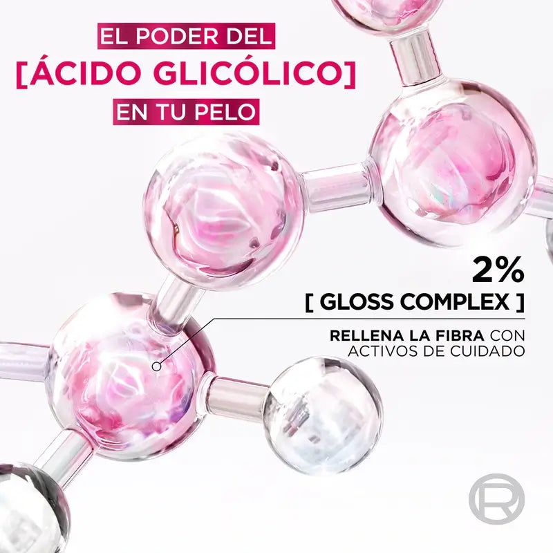 L'Oréal Paris Elvive Glycolic Gloss Shampooing Avec Acide Glycolique Acide Glycolique Cheveux Doux et Brillants