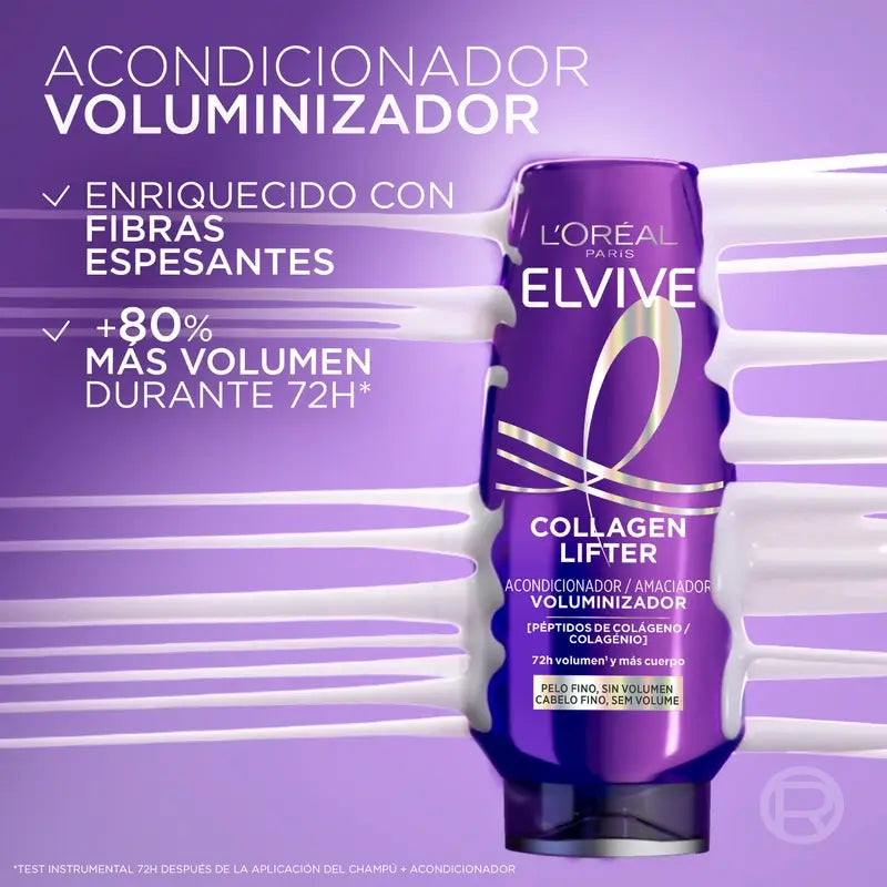 L'Oréal Paris Elvive Collagen Lifter Volumising Conditioner, 300 ml