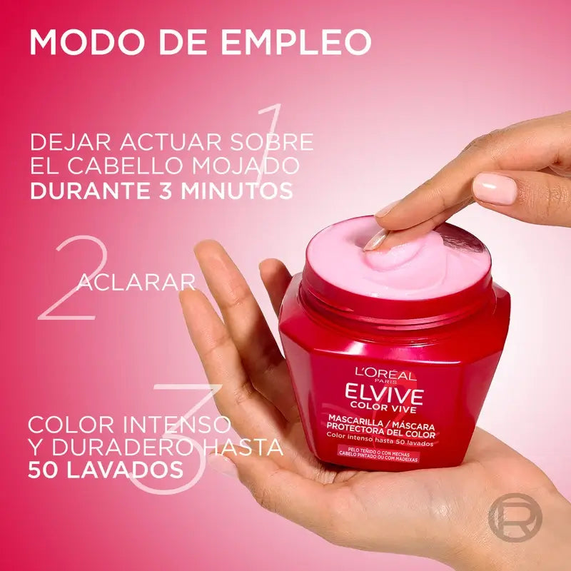 L'Oréal Paris Elvive Color Vive Colour Lock Mask, 310 ml