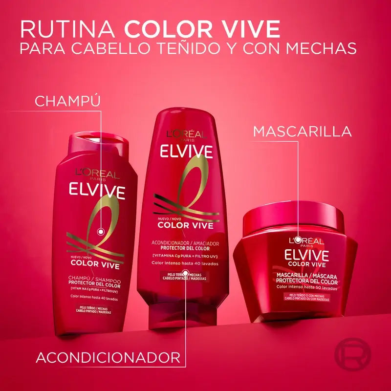 L'Oréal Paris Elvive Color Vive Colour Lock Mask, 310 ml