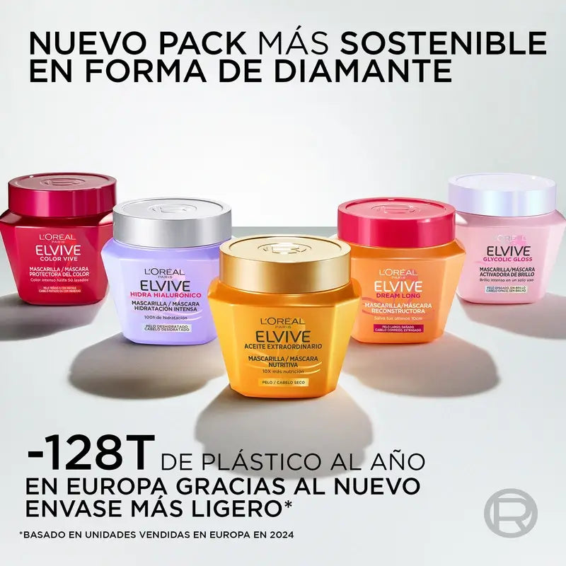 L'Oréal Paris Elvive Glycolic Gloss Shine Activating Mask, 310 ml