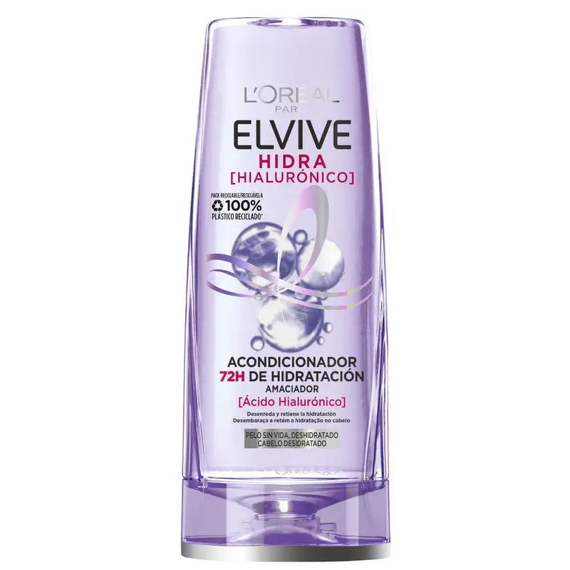 L'Oréal Paris Elvive Hydra Hyaluronic 72H Conditionneur Hydratant 300Ml