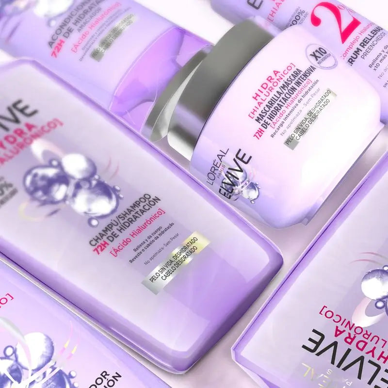 L'Oréal Paris Elvive Hydra Hyaluronic 72H Conditionneur Hydratant 300Ml