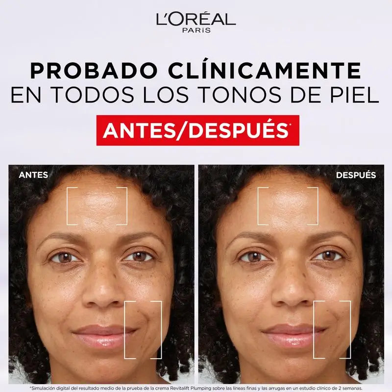 L'Oréal Paris Revitalift Filler Cream Gel : Acide Hyaluronique & 3 Céramides, Hydratation Intense