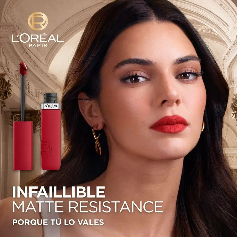 L'Oréal Paris Infaillible Le Matte Resistance Matte Finish 16H*. Teinte 120 Major Crush