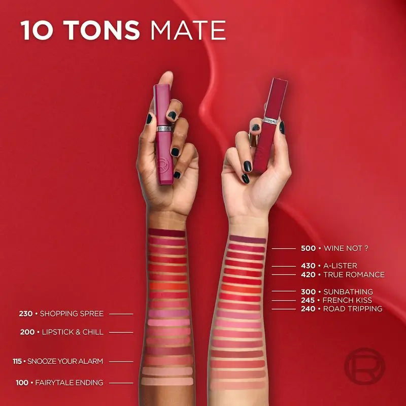L'Oréal Paris Infaillible Le Matte Resistance Matte Finish 16H*. Teinte 420 Le Rouge Paris