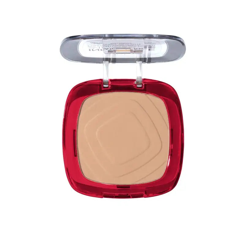 L'Oréal Paris Infallible 24H Poudre Compacte Matte Longue Durée Teinte 130 True Beige Pour Peaux Moyennes